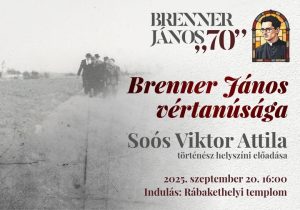 Brenner János 70 - Soós Viktor Attila előadás